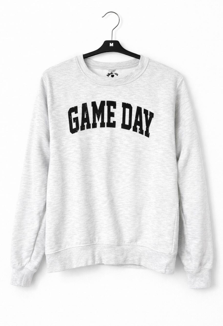 Kiloh+ Co “Game Day” Graphic Sweatshirt – Heather Gray – Size Small